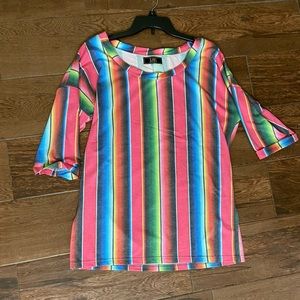 Serape blouse
